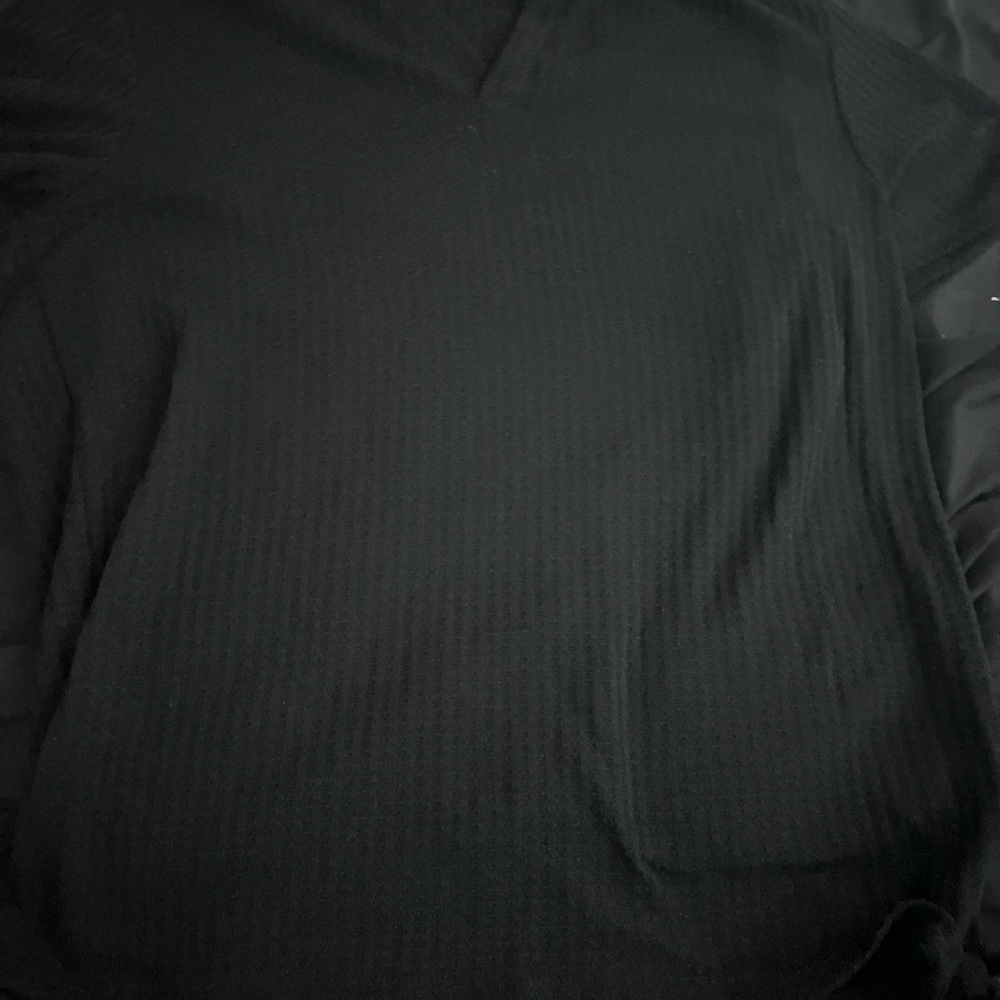 Black sweater 100% cotton